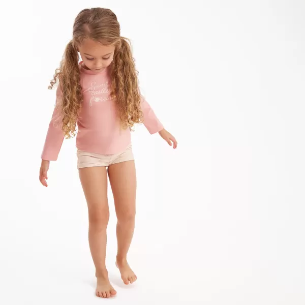 Gerber Girls' Rashguard Set