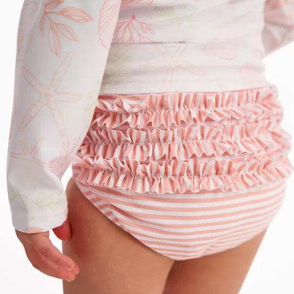Gerber Girls' Rashguard Set