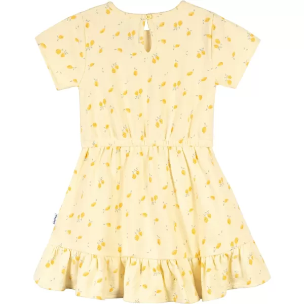 Gerber Girls' Toddler Short-Sleeve Dress