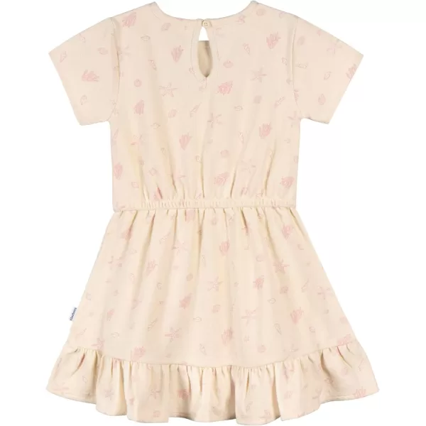 Gerber Girls' Toddler Short-Sleeve Dress