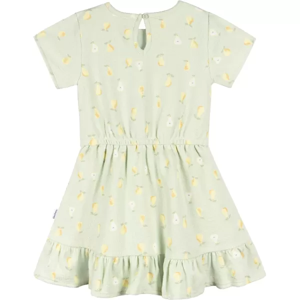 Gerber Girls' Toddler Short-Sleeve Dress