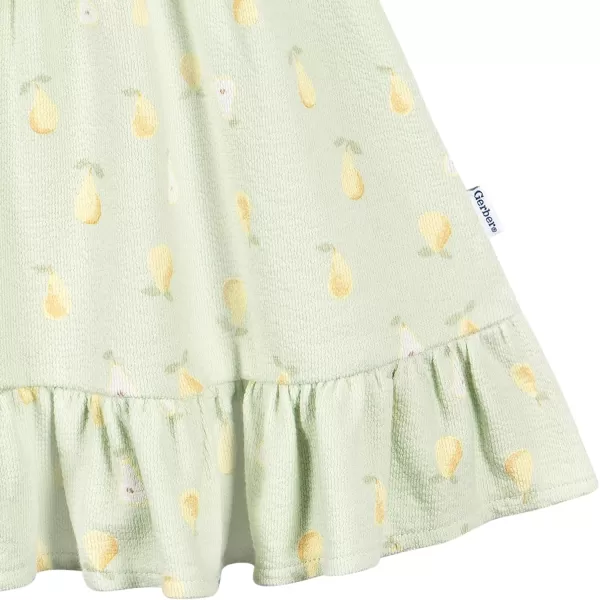 Gerber Girls' Toddler Short-Sleeve Dress