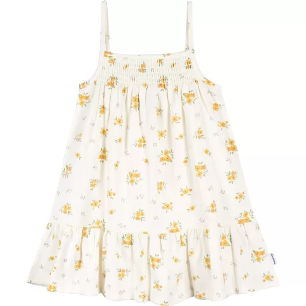Gerber Girls' Toddler Short-Sleeve and Sleeveless Dress Set