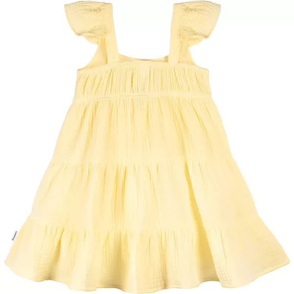 Gerber Girls' Toddler Sleeveless Gauze Dress