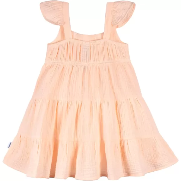 Gerber Girls' Toddler Sleeveless Gauze Dress