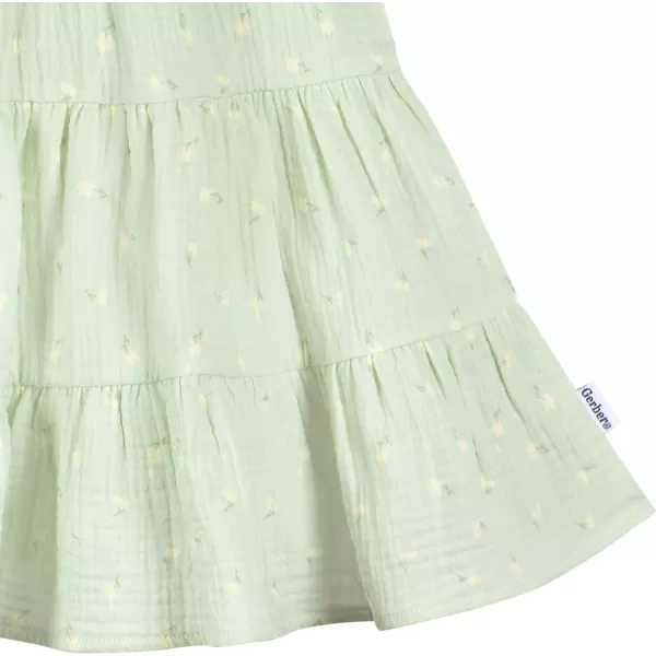 Gerber Girls' Toddler Sleeveless Gauze Dress