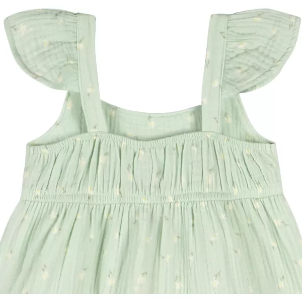 Gerber Girls' Toddler Sleeveless Gauze Dress