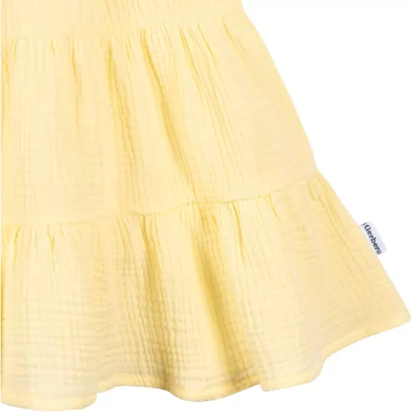 Gerber Girls' Toddler Sleeveless Gauze Dress