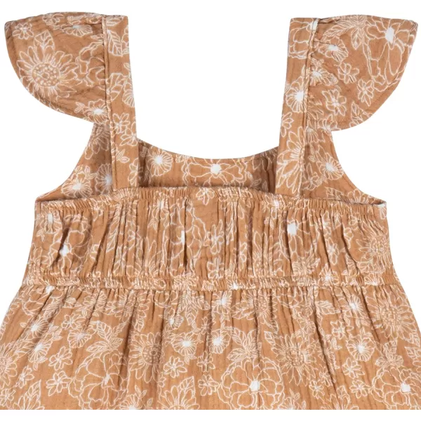 Gerber Girls' Toddler Sleeveless Gauze Dress