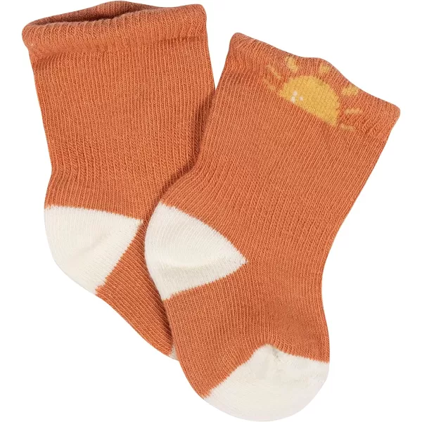 Gerber Unisex Baby 8-Pair Wiggle-Proof Sock