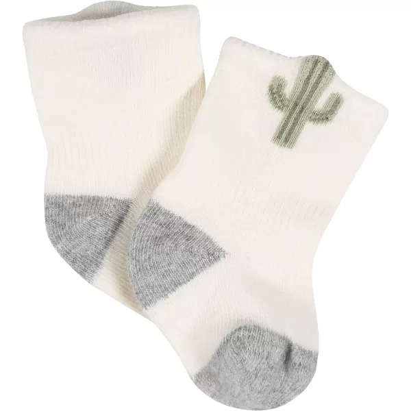 Gerber Unisex Baby 8-Pair Wiggle-Proof Sock