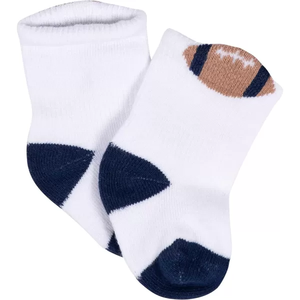 Gerber Unisex Baby 8-Pair Wiggle-Proof Sock