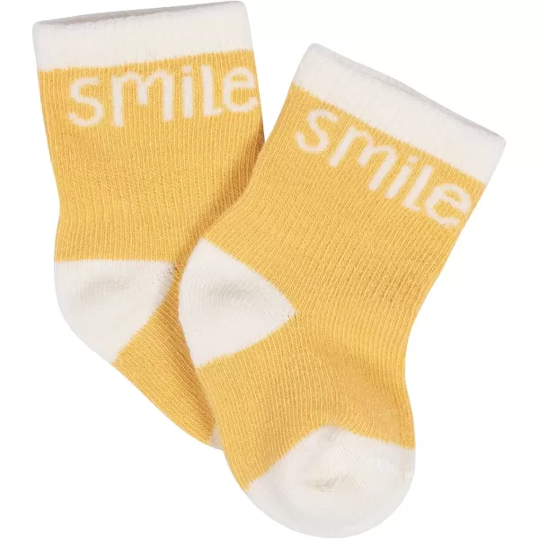 Gerber Unisex Baby 8-Pair Wiggle-Proof Sock