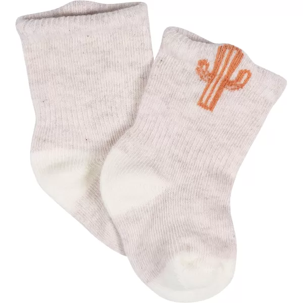 Gerber Unisex Baby 8-Pair Wiggle-Proof Sock