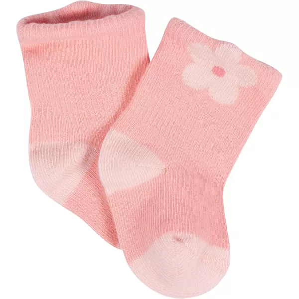 Gerber Unisex Baby 8-Pair Wiggle-Proof Sock