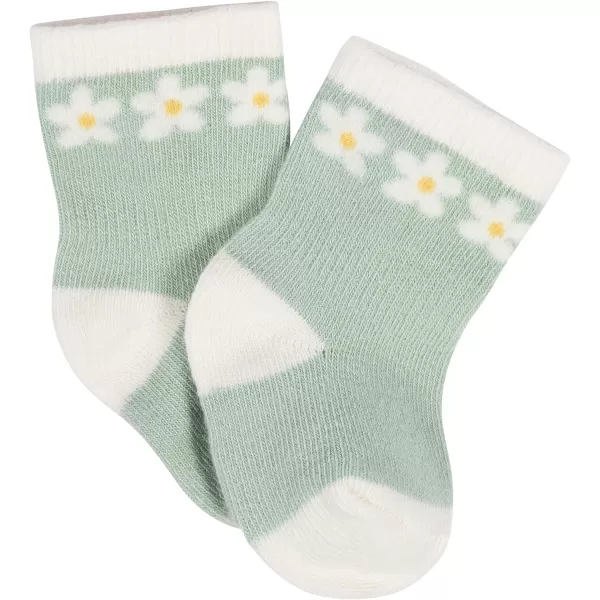 Gerber Unisex Baby 8-Pair Wiggle-Proof Sock