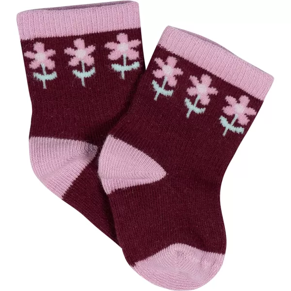 Gerber Unisex Baby 8-Pair Wiggle-Proof Sock