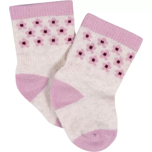 Gerber Unisex Baby 8-Pair Wiggle-Proof Sock