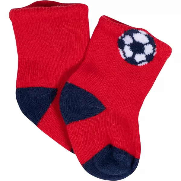 Gerber Unisex Baby 8-Pair Wiggle-Proof Sock