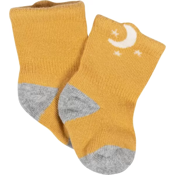 Gerber Unisex Baby 8-Pair Wiggle-Proof Sock