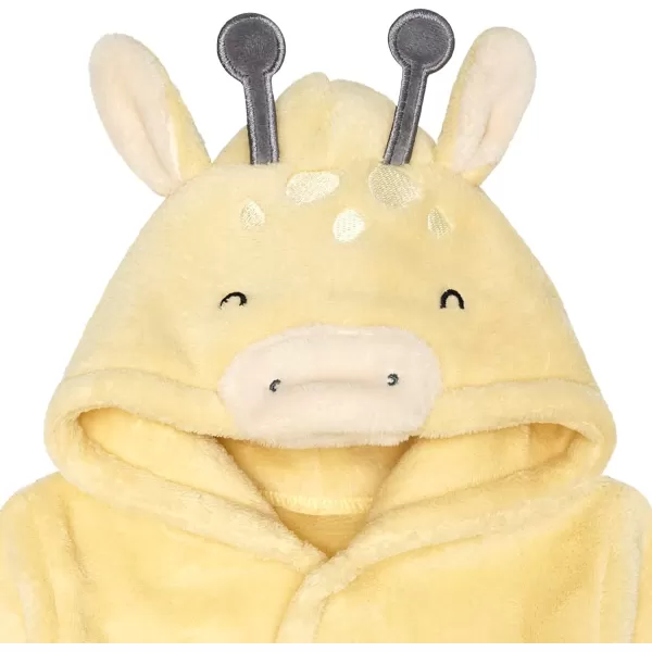 Gerber Unisex Baby Hooded Animal Character Bathrobe