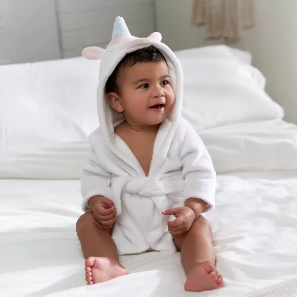 Gerber Unisex Baby Hooded Animal Character Bathrobe