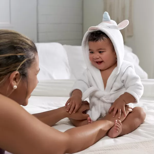 Gerber Unisex Baby Hooded Animal Character Bathrobe