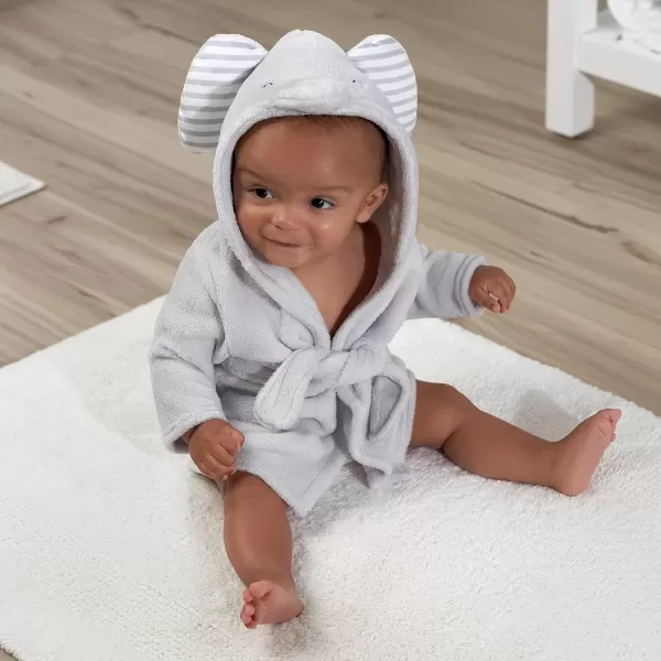 Gerber Unisex Baby Hooded Animal Character Bathrobe