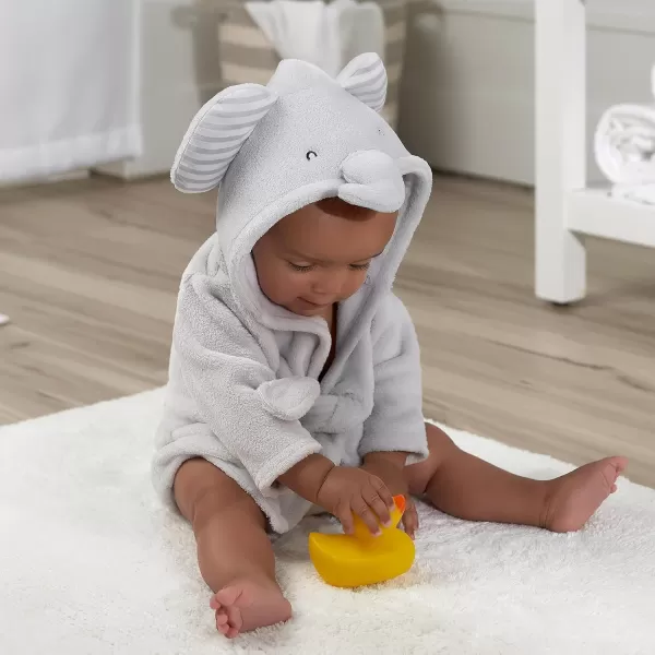 Gerber Unisex Baby Hooded Animal Character Bathrobe