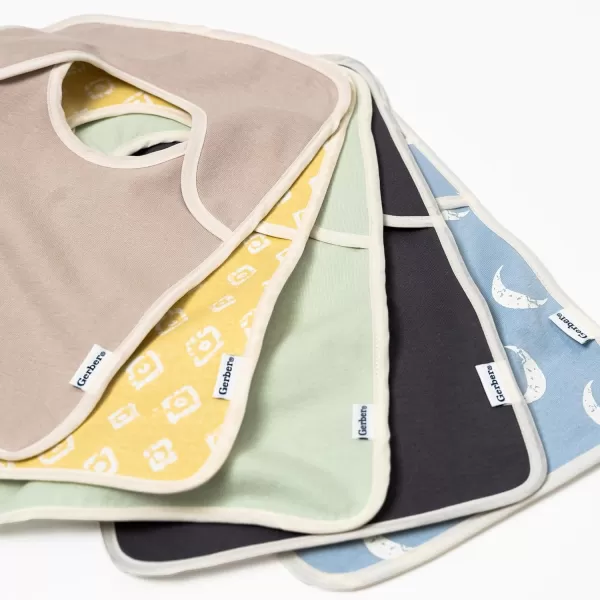 Gerber Unisex Baby Lap Shoulder BibsBib
