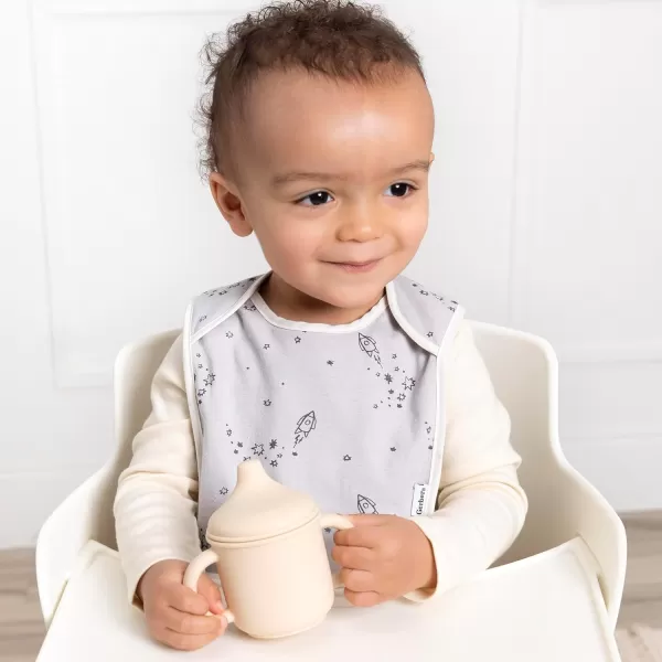 Gerber Unisex Baby Lap Shoulder BibsBib