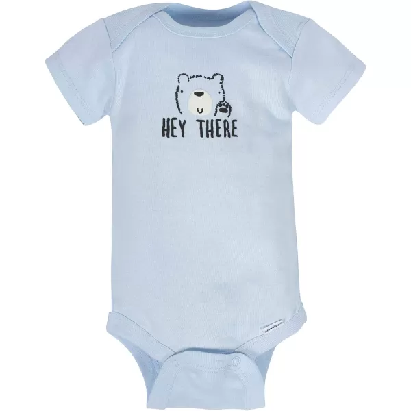Gerber baby-boys 8-pack Short Sleeve Onesies Bodysuits
