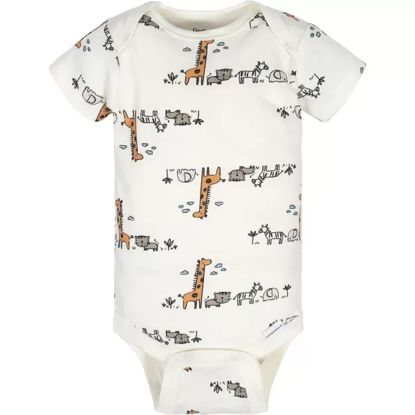 Gerber baby-boys 8-pack Short Sleeve Onesies Bodysuits