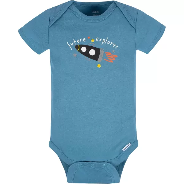 Gerber baby-boys 8-pack Short Sleeve Onesies Bodysuits