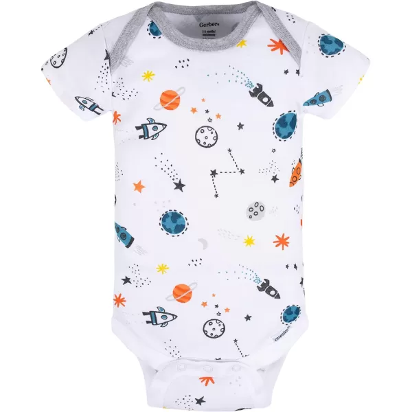 Gerber baby-boys 8-pack Short Sleeve Onesies Bodysuits