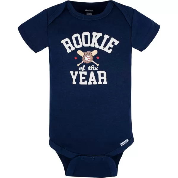 Gerber baby-boys 8-pack Short Sleeve Onesies Bodysuits