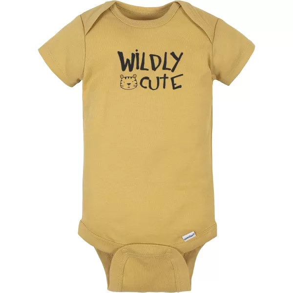 Gerber baby-boys 8-pack Short Sleeve Onesies Bodysuits