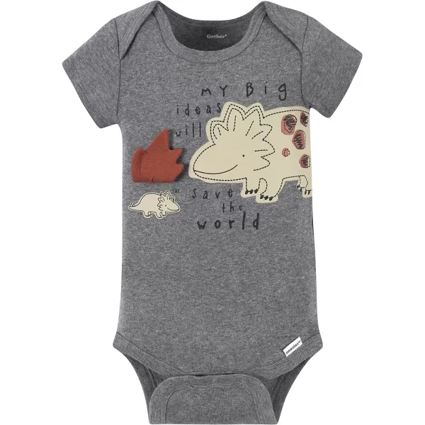 Gerber baby-boys 8-pack Short Sleeve Onesies Bodysuits