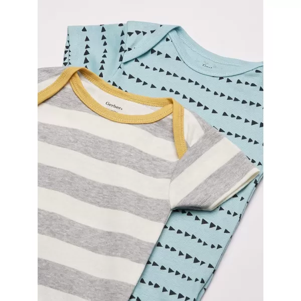 Gerber baby-boys 8-pack Short Sleeve Onesies Bodysuits