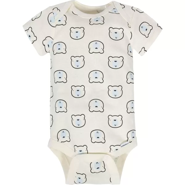 Gerber baby-boys 8-pack Short Sleeve Onesies Bodysuits