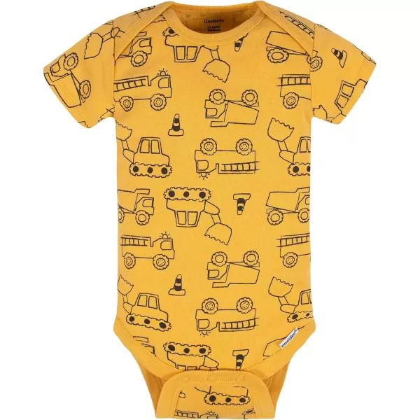 Gerber baby-boys 8-pack Short Sleeve Onesies Bodysuits