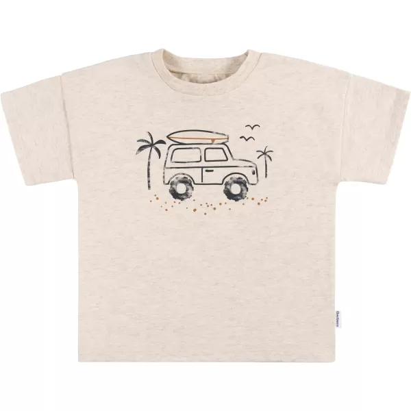 Gerber baby-boys Toddler T-shirt and Shorts Set2-Piece T-Shirt and Short Set