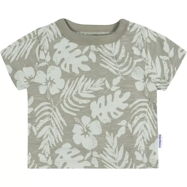 Gerber baby-boys Toddler T-shirt and Shorts Set2-Piece T-Shirt and Short Set
