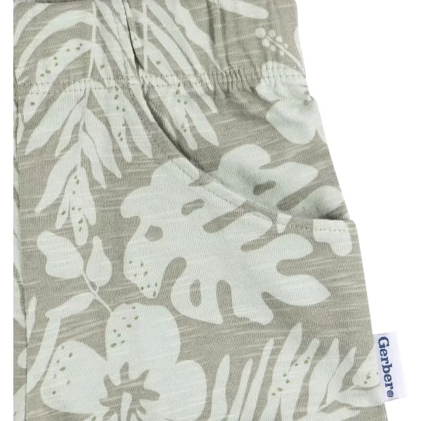 Gerber baby-boys Toddler T-shirt and Shorts Set2-Piece T-Shirt and Short Set