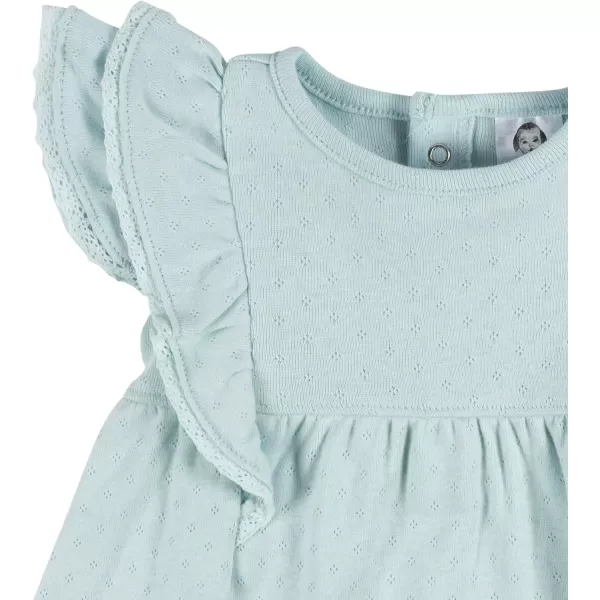 Gerber baby-girls Cotton Dress and Diaper Cover SetDress Set
