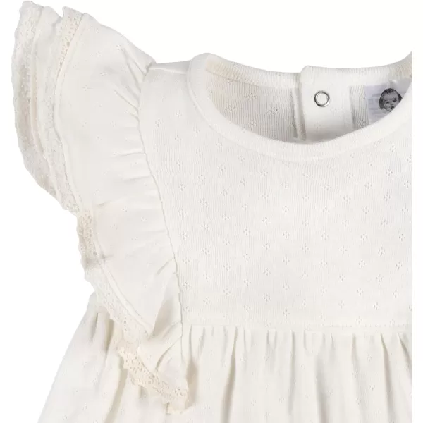 Gerber baby-girls Cotton Dress and Diaper Cover SetDress Set