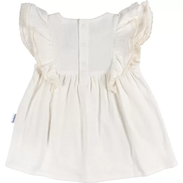 Gerber baby-girls Cotton Dress and Diaper Cover SetDress Set
