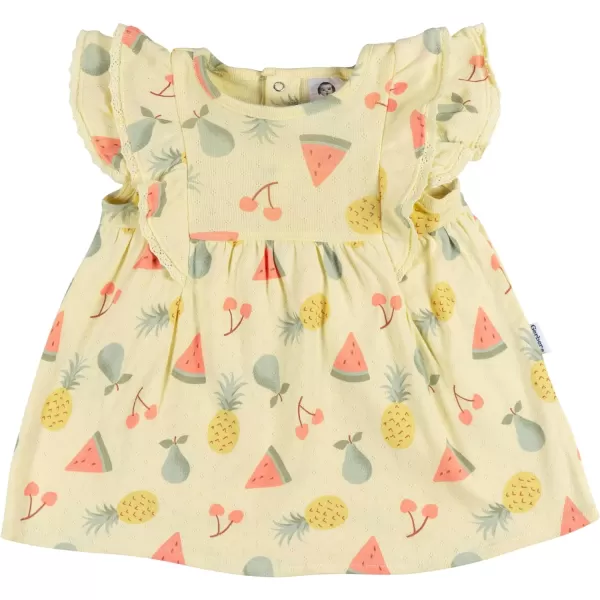 Gerber baby-girls Cotton Dress and Diaper Cover SetDress Set
