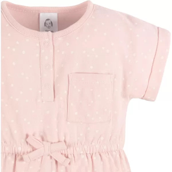 Gerber baby-girls Sleeveless and Short Sleeve Romper SetRomper