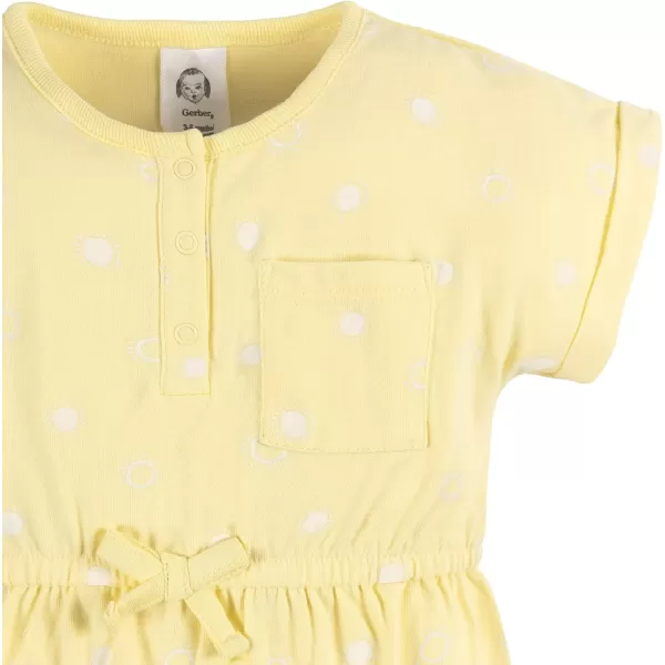 Gerber baby-girls Sleeveless and Short Sleeve Romper SetRomper